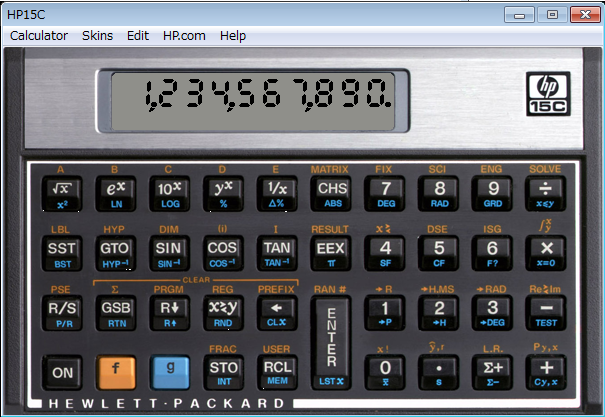 自立 Hp Rpn 電卓 Hp謹製エミュレーター